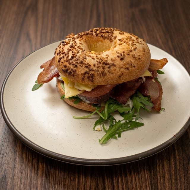 The Aggie Bagel.